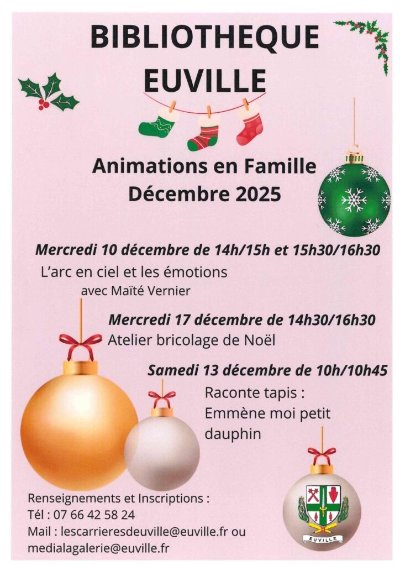 Bibliothèque évènements