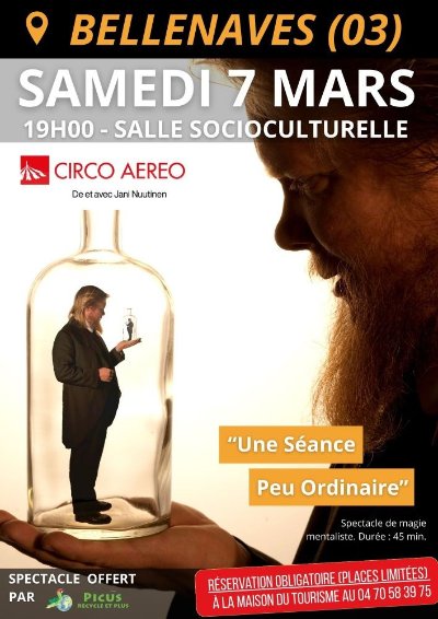 Spectacle de magie mentaliste