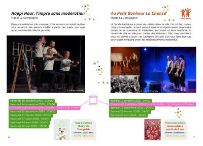 Théâtre : Toutes premières fois