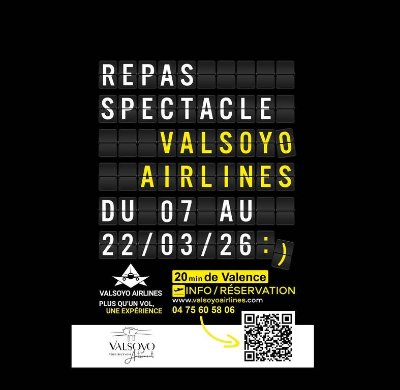 Repas-spectacle : Valsoyo Airlines