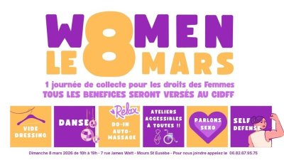 Women Day : Journée Girl Power pour les droits des femmes