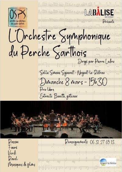 Concert de l'Orchestre Symphonique du Perche Sarthois