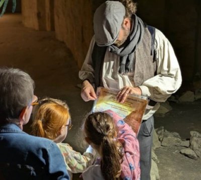 Chasse au trésor à Troglo Dégusto à Bourré