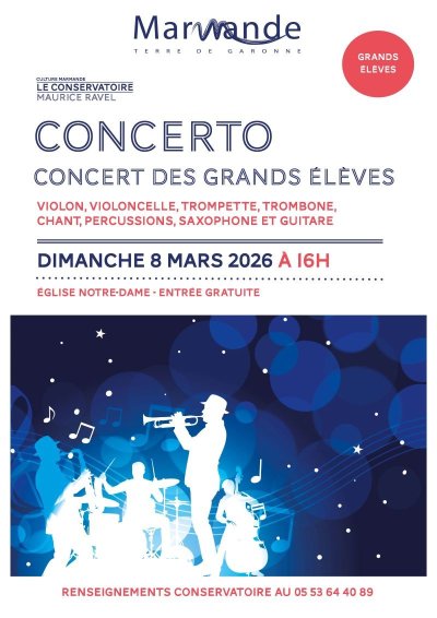 Concerto - Concert des grands élèves - Conservatoire Maurice Ravel