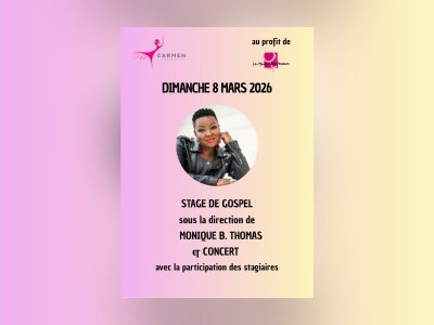 Stage gospel de Monique B. Thomas