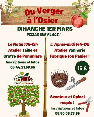 Atelier "Du verger à l'osier"