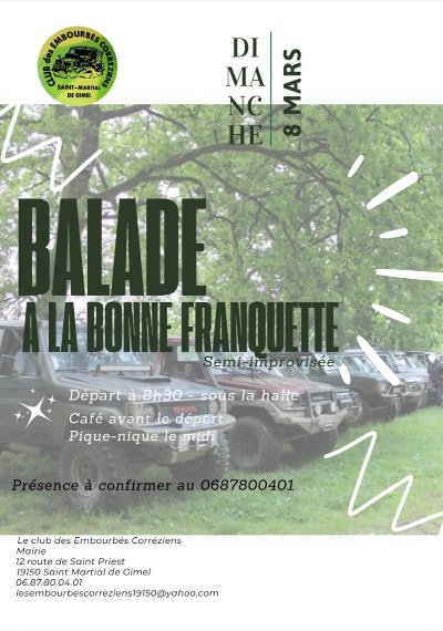 Balade à la bonne franquette