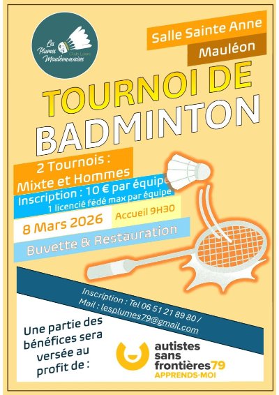 Tournoi de badminton