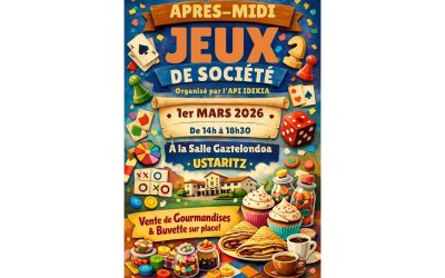 Après-midi jeux de société