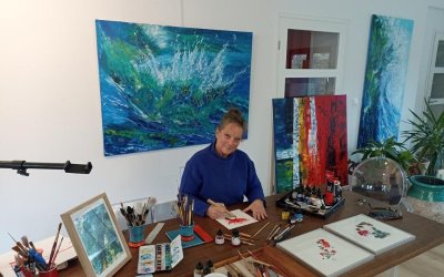 Saison culturelle : Femmes artistes - Atelier aquarelle