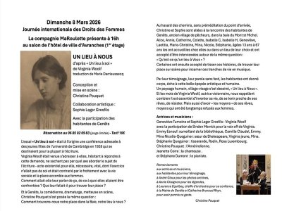 Théâtre "Un lieu à nous"