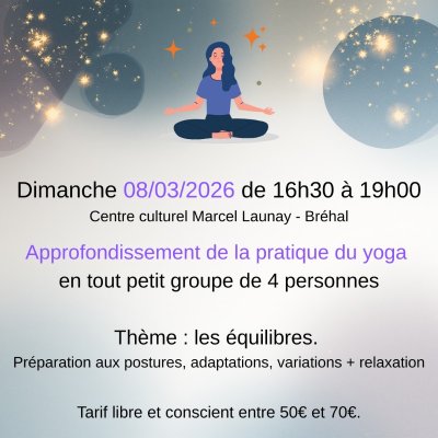 Stage d'approfondissement de yoga