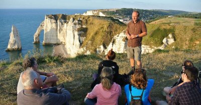 Visite naturaliste des falaises : Falaise d'Amont