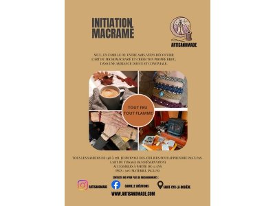 Ateliers d'initiation au micro-macramé