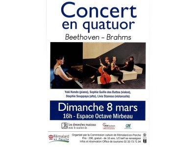 Concert en quatuor (Beethoven-Brahms)