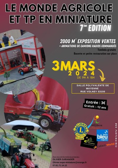 LE MONDE AGRICOLE ET DU TP EN MINIATURE