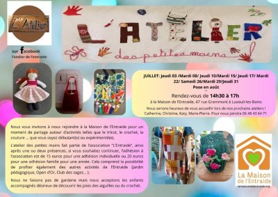 L'atelier des petites mains
