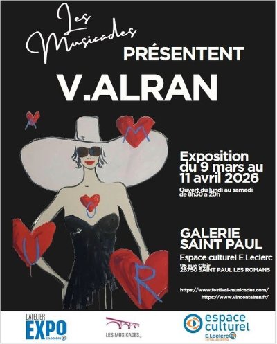 Exposition : Vincent Alran - une exposition en prélude au festival « Les Musicades »