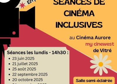 Séance de cinéma inclusive - Cinéma Aurore Vitré