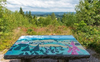 Parcours cyclo départ Champdray