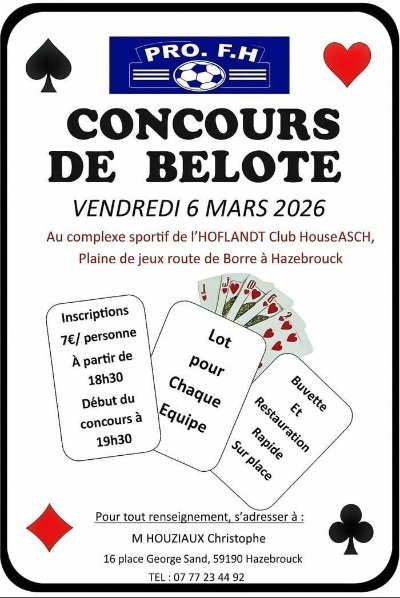 Concours de belote