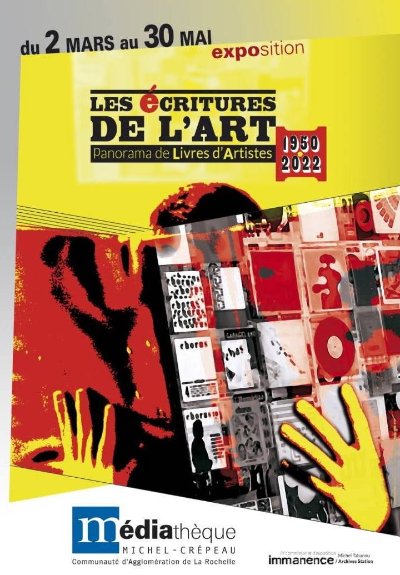 Exposition - Les écritures de l'art, panorama de livres d'artistes 1950-2022