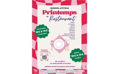 Printemps au restaurant