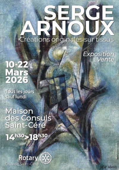 Exposition - vente Serge Arnoux