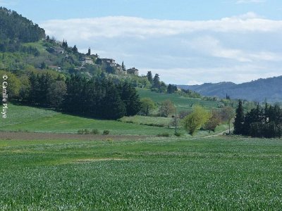 Sur les Chemins de la Clairette - Un balcon sur le Haut-Diois
