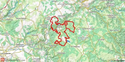 Circuit n°1 - Chemins des 3 Corrèzes