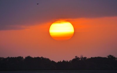 Coucher de Soleil en Baie de Somme