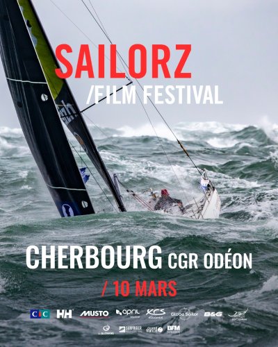 Sailorz Film Festival 2026 Cherbourg - La voile de compétition sur écran géant