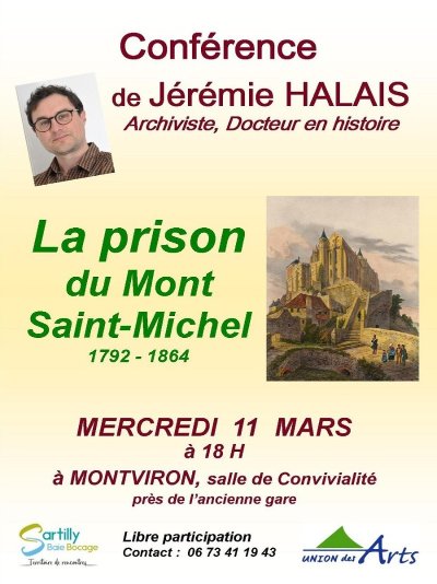 Conférence "La prison du Mont Saint-Michel - 1782 - 1864"