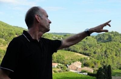 Parcours dans les vignes du Clos de Caveau