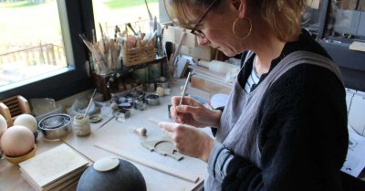 Le Lézard en céramique