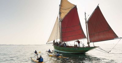 Découverte des 7 îles avec le Côtre Sant C'Hireg
