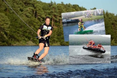 Ski nautique et wakeboard - ski nautique club de Guerlédan