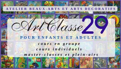 Art Classe 29, atelier beaux-arts  et arts décoratifs  pour les enfants et les adultes