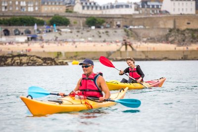 Corsaires Malouins section kayak de mer