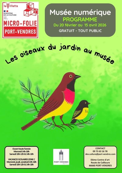 MICRO-FOLIE LE CHANT DES OISEAUX : UNE FRESQUE EN REALITE AUGMENTEE