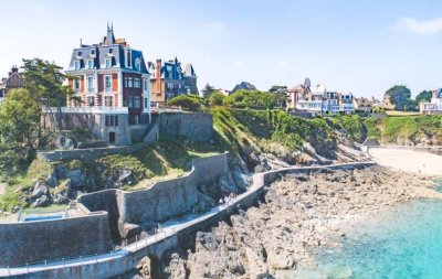 Visite guidée de Dinard en longe-côte