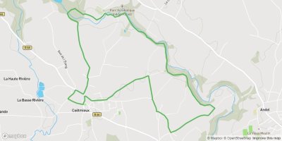 Parcours spécifique rivière de l'Evron