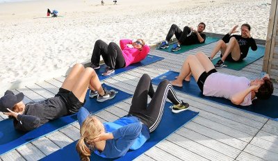 Ecole Municipale de Natation , d'aquagym en mer et de fitness plage