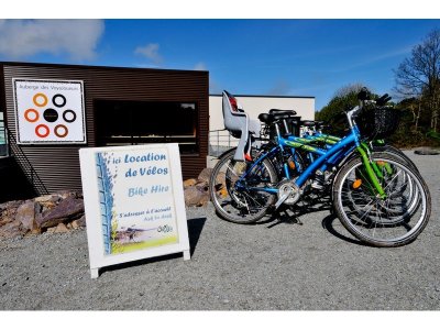 Location de vélo - Auberge Voyajoueurs