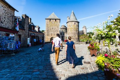 Visite accompagnée de la ville de Fougères