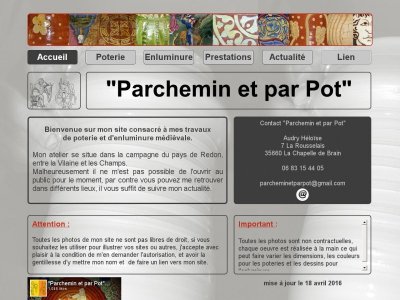 "Parchemin et par Pot"