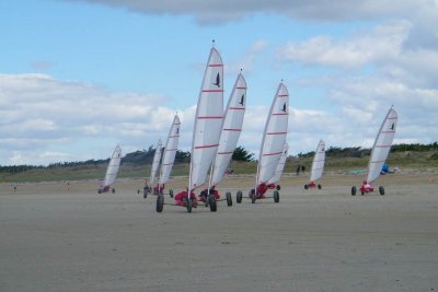 Ecole itinérante de char à voile Zef Attitud'