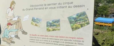 Sentier RandoCroquis du Grand-Ferrand