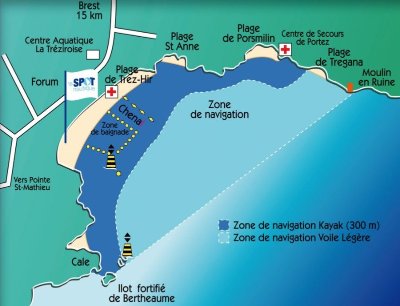Location nautique de Plougonvelin - Trez hir