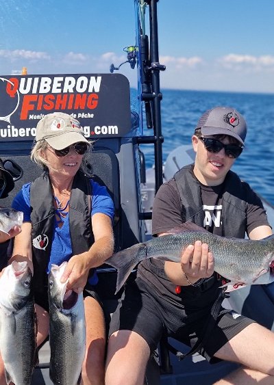 Guide de pêche et sortie en mer - Quiberon Fishing